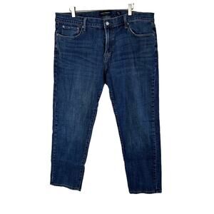 Lucky Brand Mens Denim Jeans 221 Straight Leg Pera Dark Wash Size 40X30 Casual